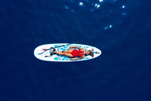 SUP Stand Up Paddle- Ayakta Kürek Sörfü Wetsuit -Wear - Thumbnail